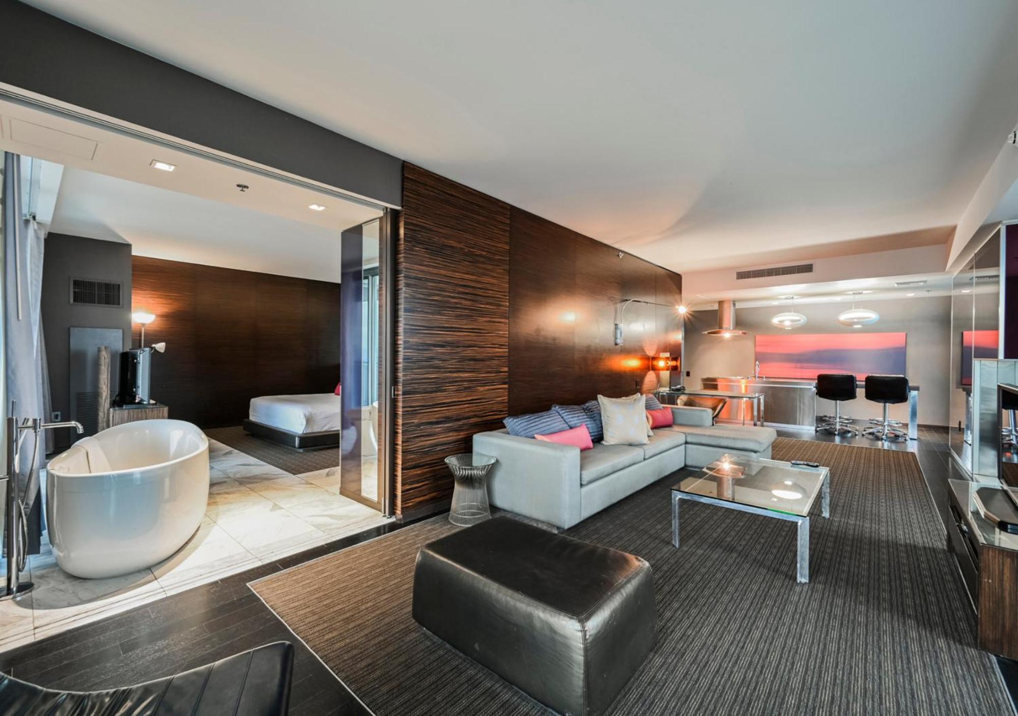 Stripviewsuites Two-Bedroom Con-Joined Exclusive Condo Las Vegas Rum bild