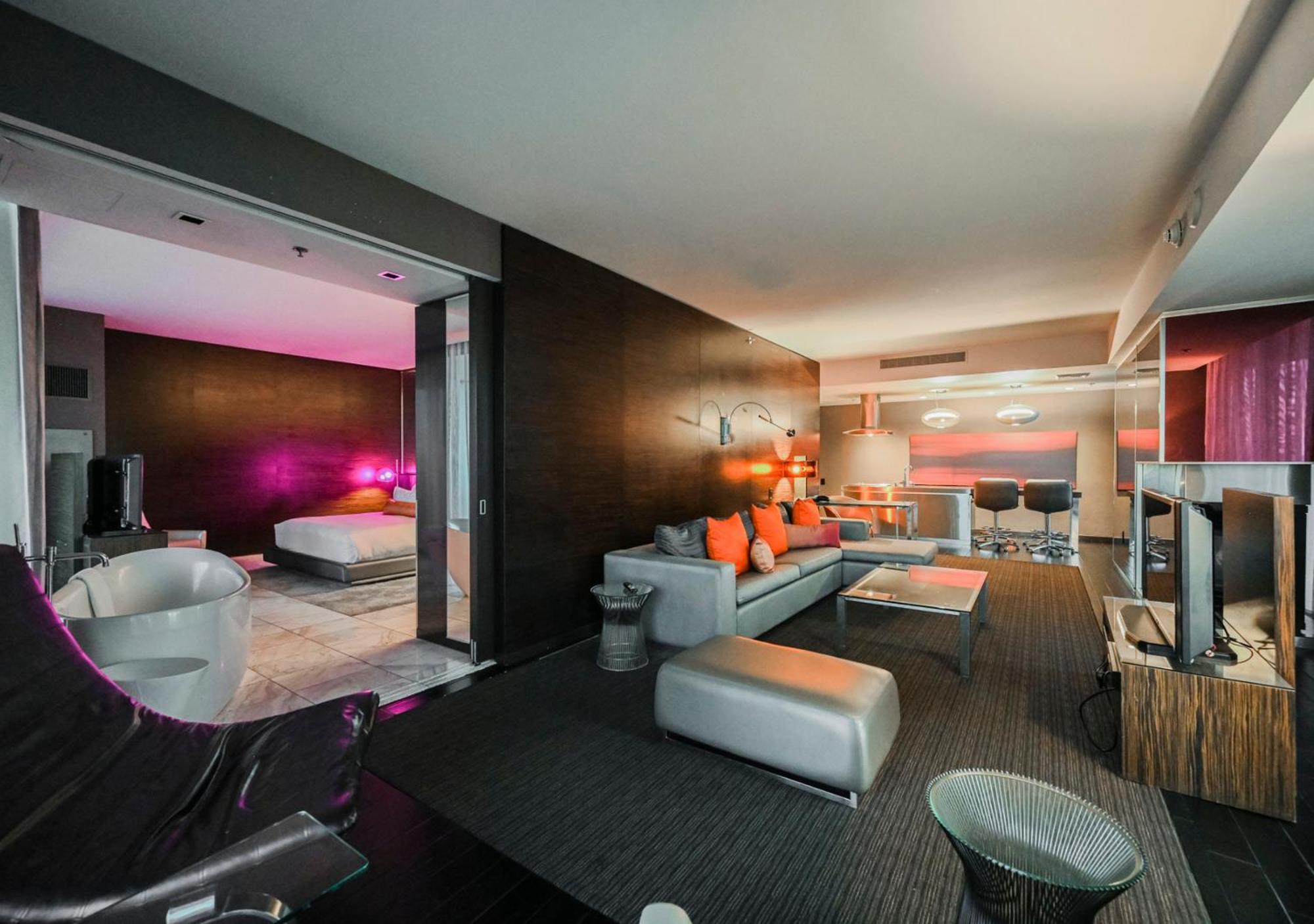 Stripviewsuites Two-Bedroom Con-Joined Exclusive Condo Las Vegas Rum bild
